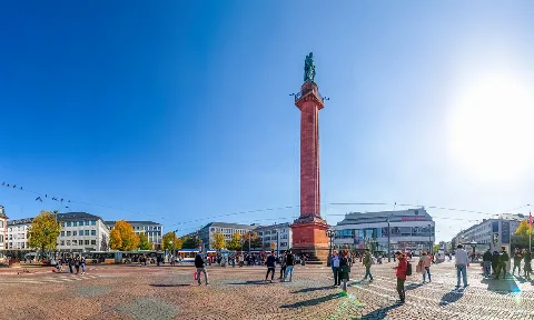 Abrissarbeiten  in Darmstadt